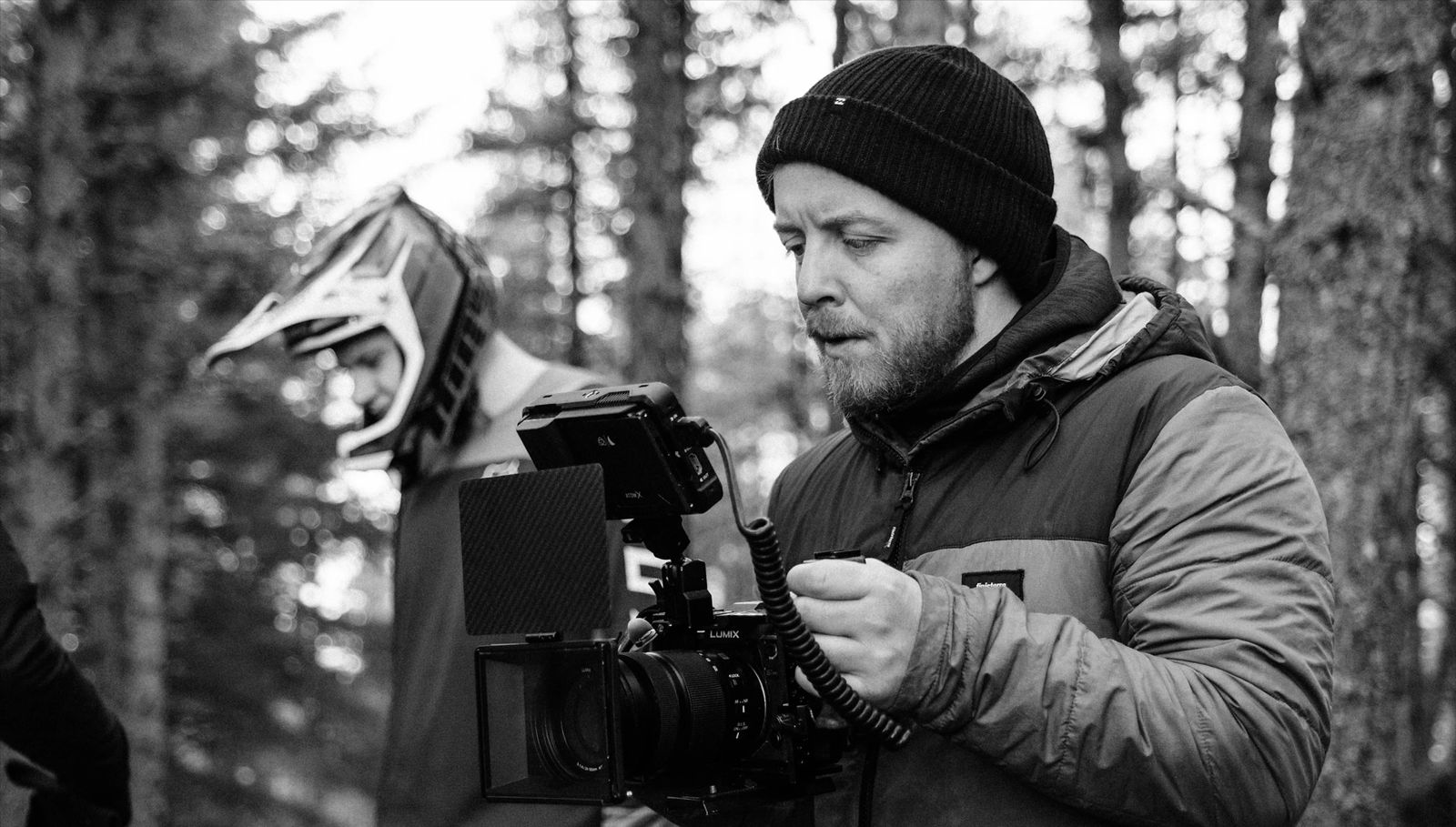 Jamie Hancock filming